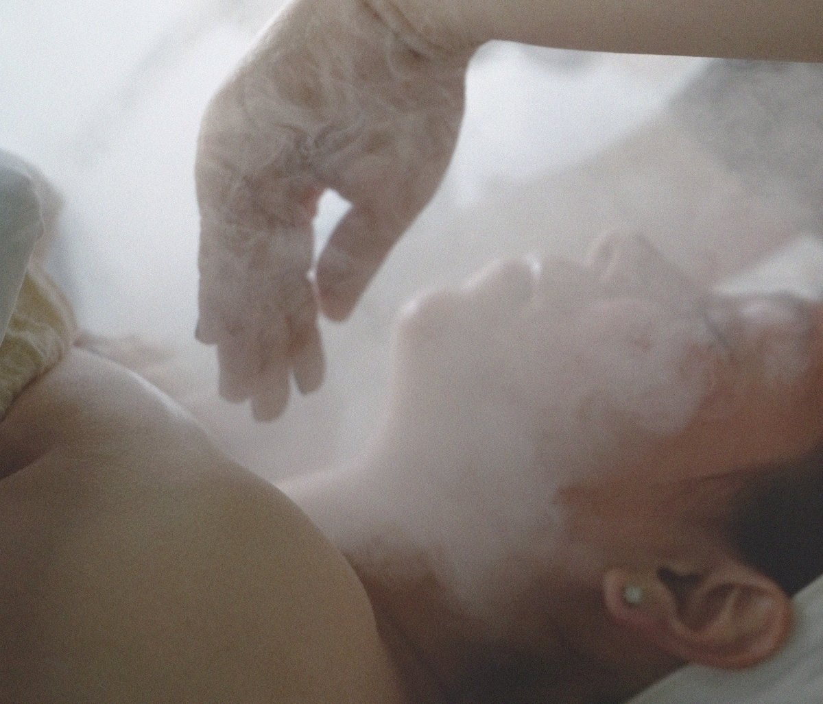 Steamy Facial Massage