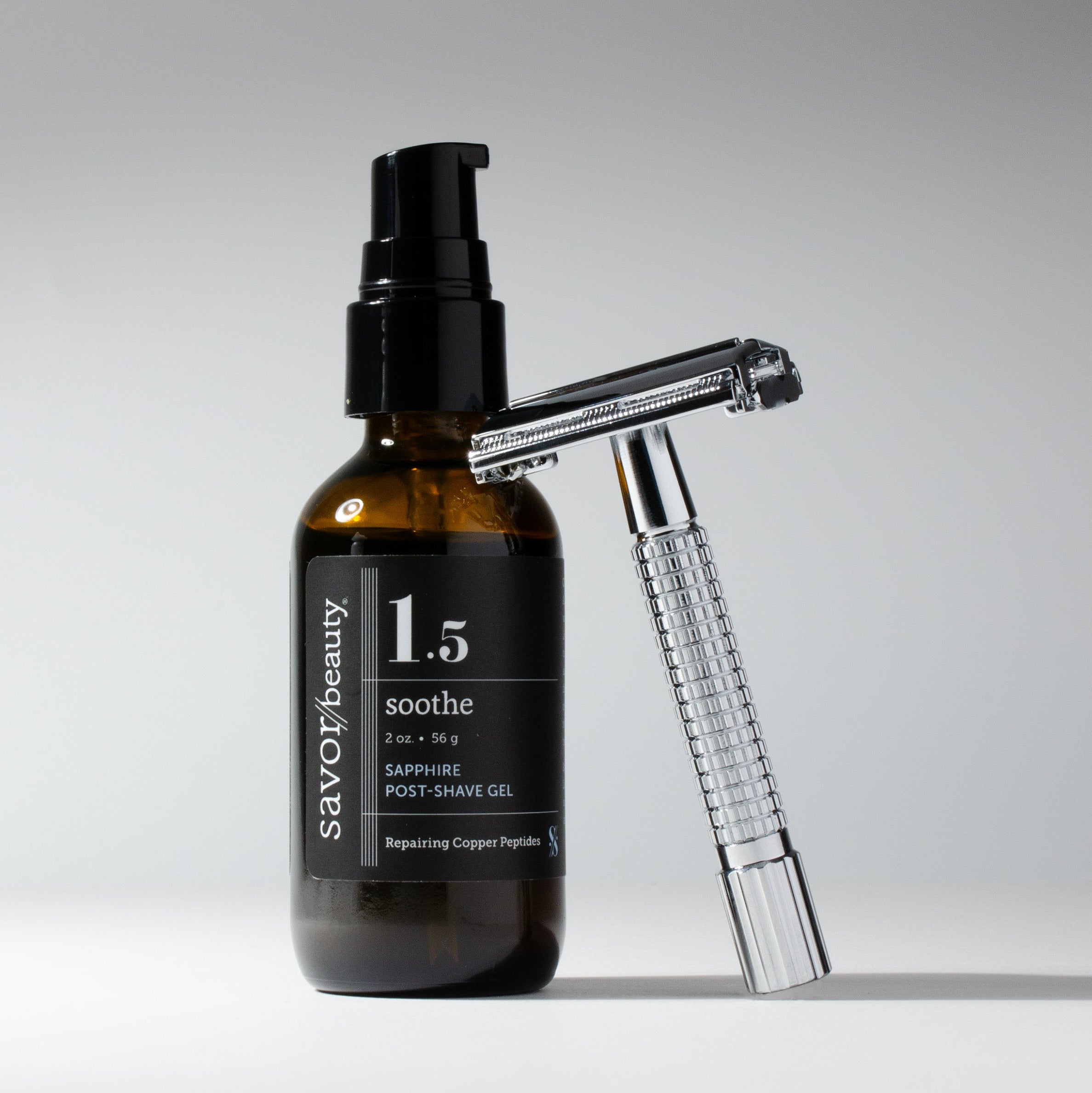 Sapphire Post-Shave Gel – Savor Beauty