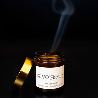 Savor Beauty Signature Candle: Your Self-Love Glow
