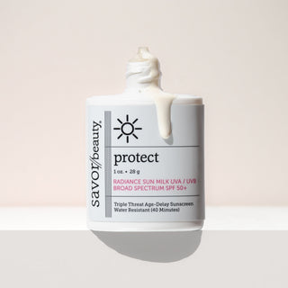 Radiance Sun Milk SPF 50+: Clean Sunscreen