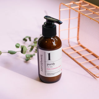 Bottle of Pearl Exfoliating Cleanser