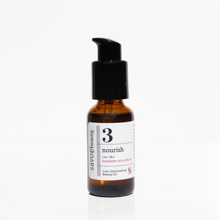 Raspberry Seed Serum on plain white backround