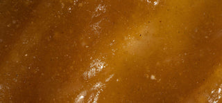 close-up shot of manuka honey