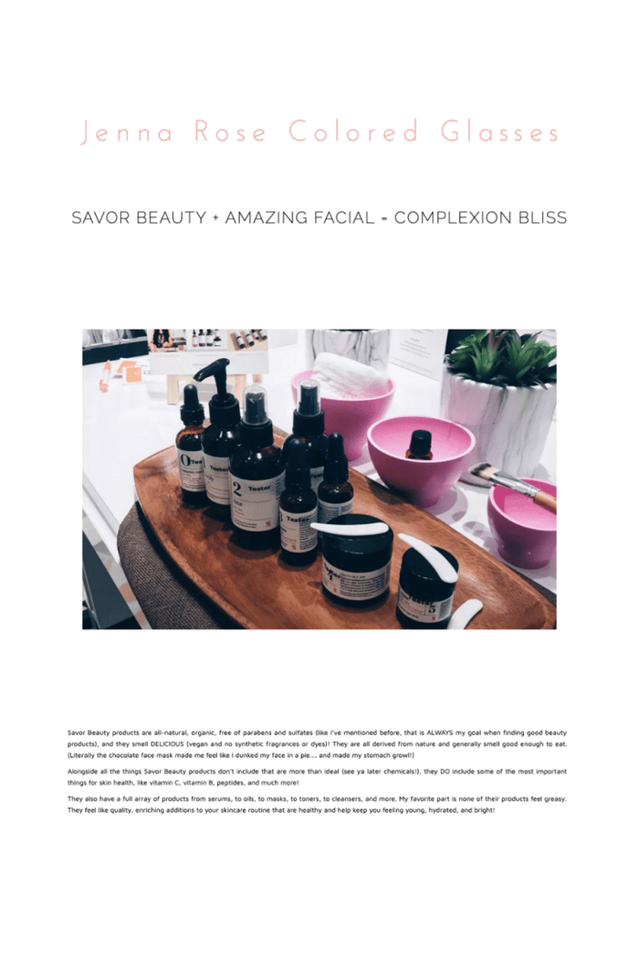 Jenna Rose Colored Glasses