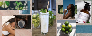 Coconut Mojito Collage