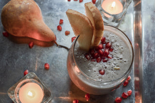 pomegranate pear smoothie