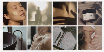 SKincare + Body moody collage