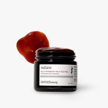 Wild Strawberry Fruit Acid Peel - by Savor Beauty - 