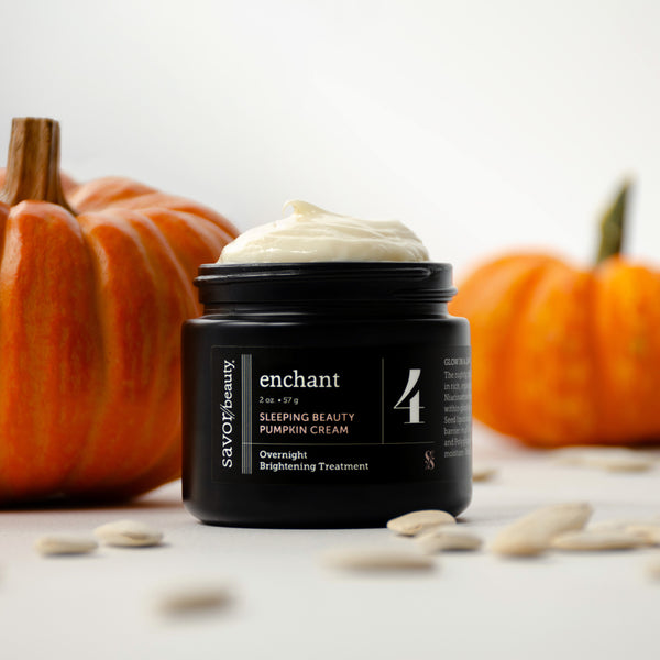 Sleeping Beauty Pumpkin Cream | Brightening Night Cream – Savor Beauty