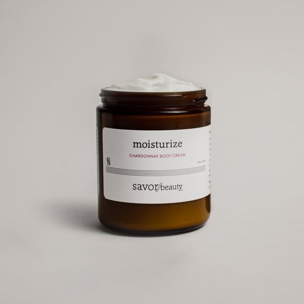 Organic Body Cream with Chardonnay Grapeseed | Savor Beauty