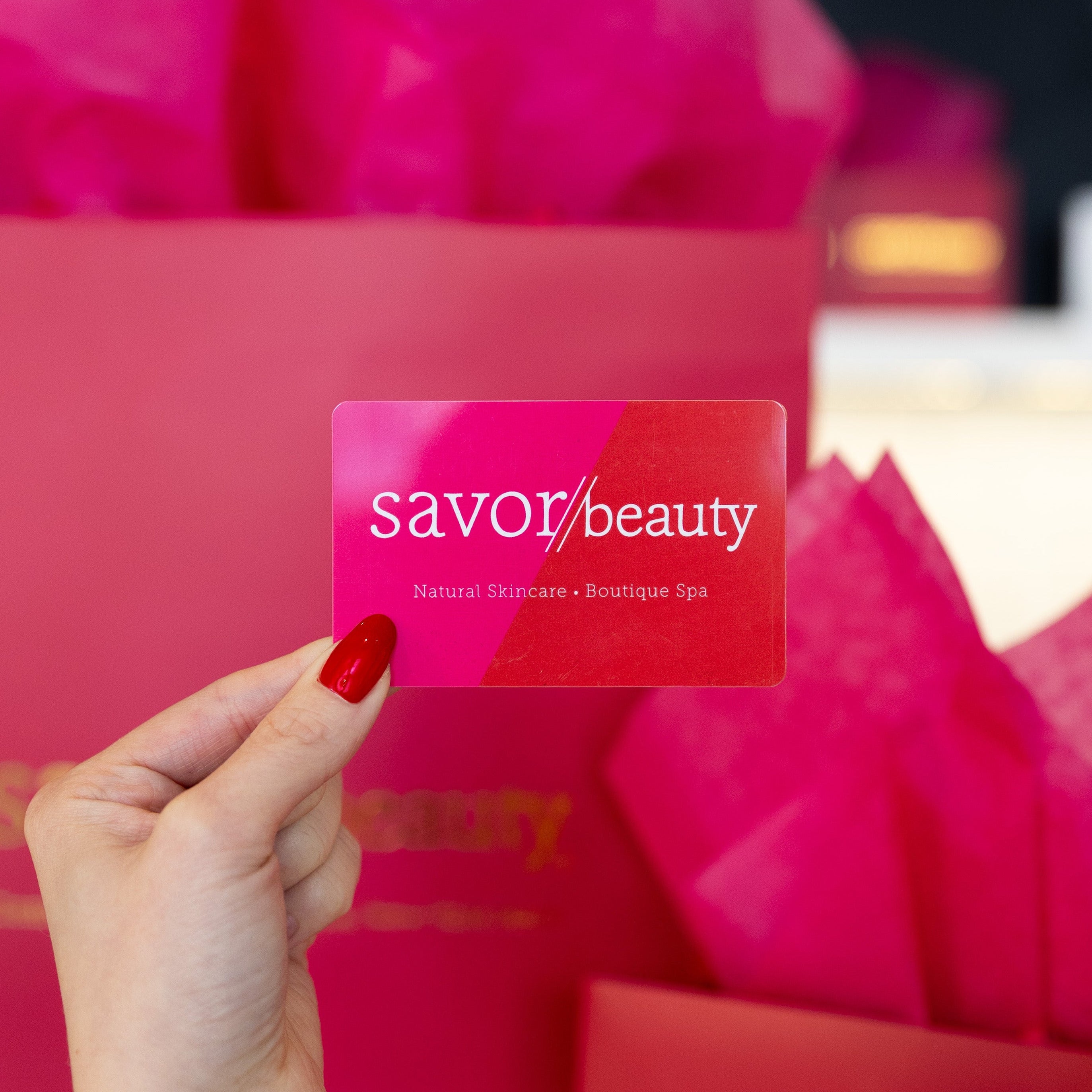 rare beauty gift card Savor Beauty Online Gift Certificate