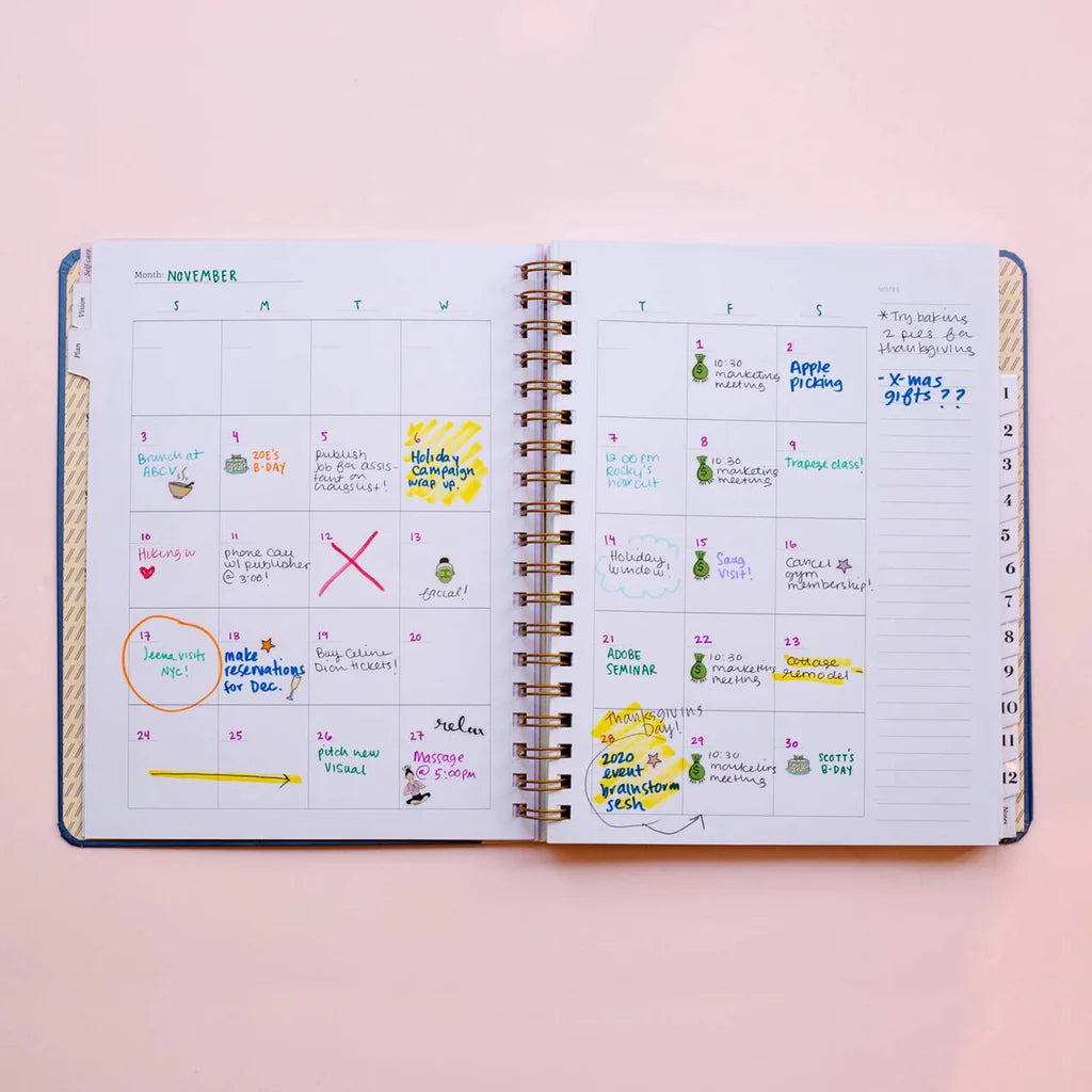 4 Monthly Calendars