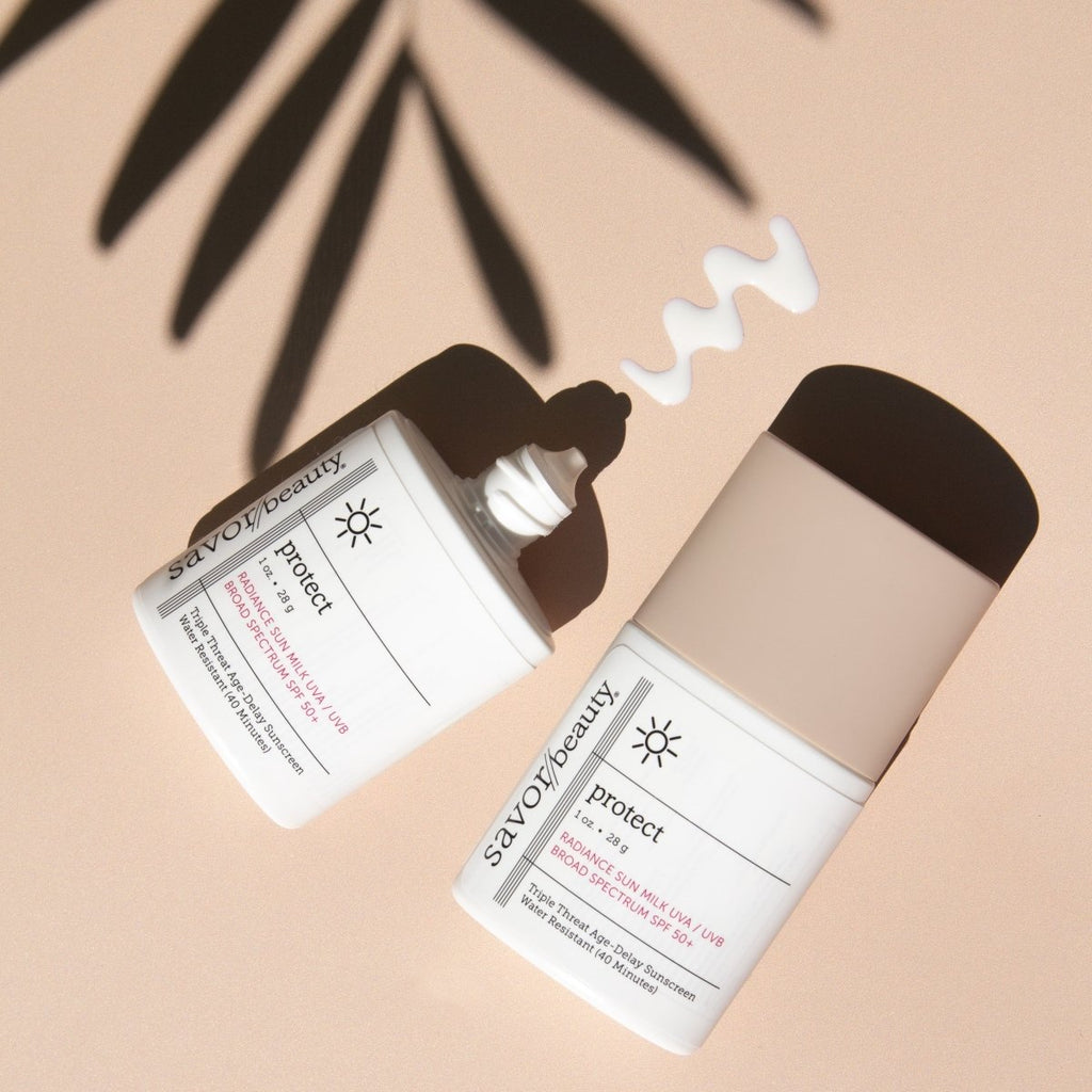 Radiance Suncreen Radiance Sun Milk SPF 50+: Clean Sunscreen – Savor Beauty