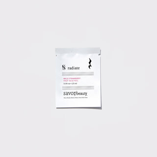 Sample - Wild Strawberry Fruit Acid Peel - by Savor Beauty - Sample