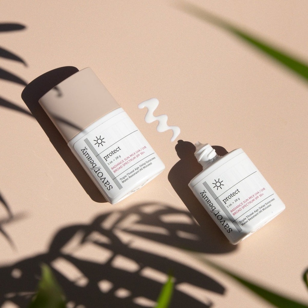 Radiance Suncreen Radiance Sun Milk SPF 50+: Clean Sunscreen – Savor Beauty