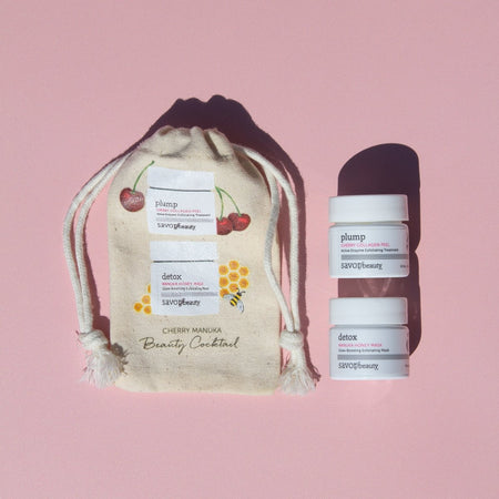 Cherry Manuka Beauty Cocktail Kit | Savor Beauty
