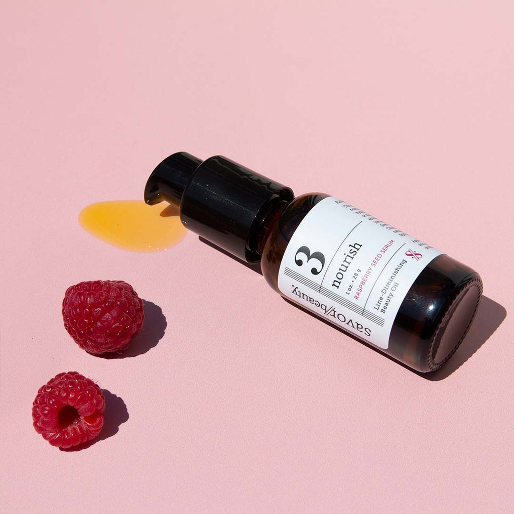 Raspberry Serum Raspberry Seed Line-Diminishing Organic Serum - Savor Beauty